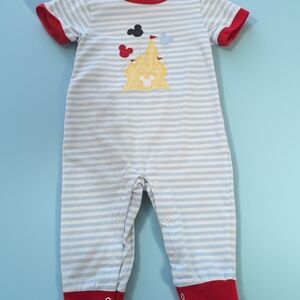Striped Blue and Red Kids Bodysuit